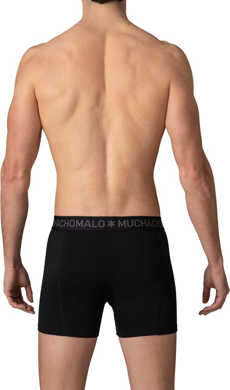Muchachomalo Boxershorts 2-Pack Multicolor Zwart