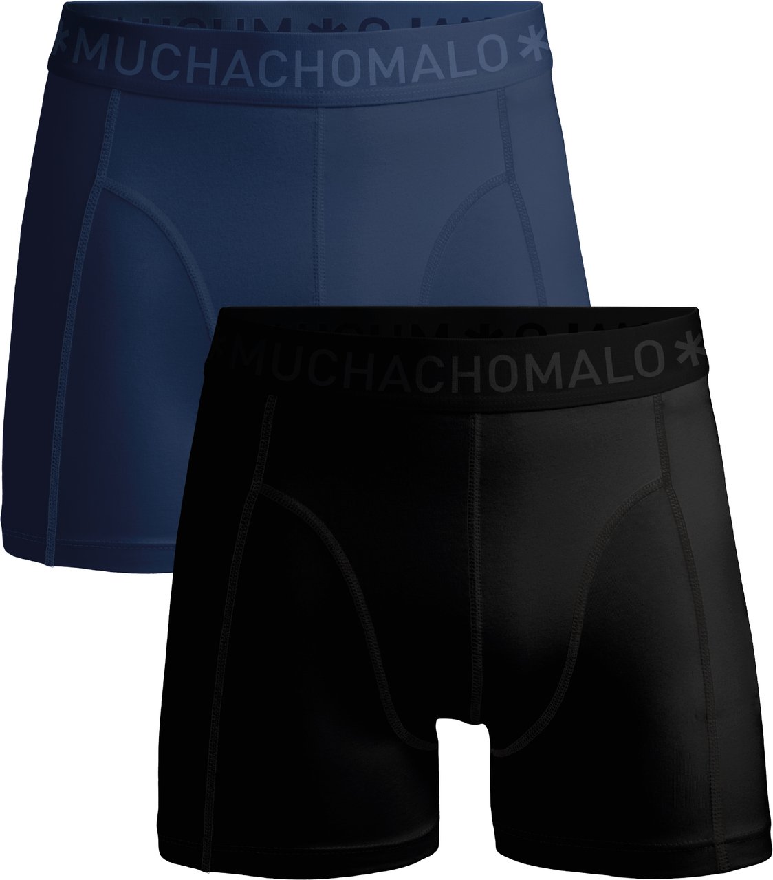Muchachomalo Boxershorts 2-Pack Multicolor. Zwart