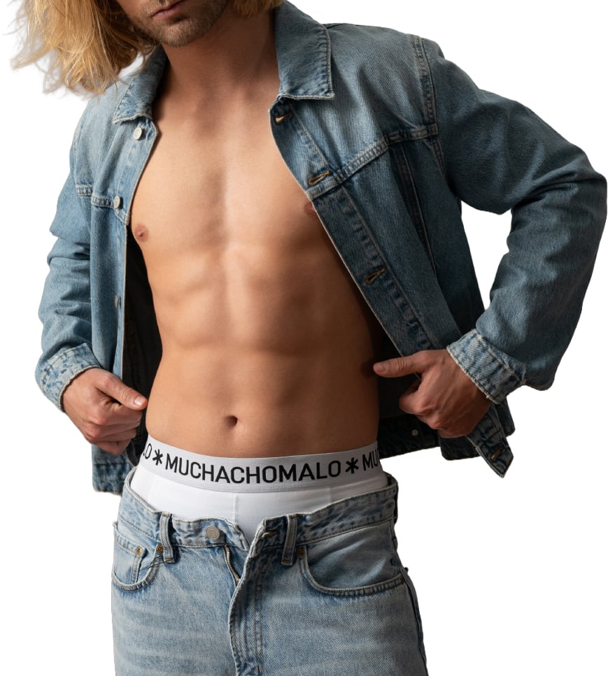 Muchachomalo Boxershorts 2-Pack Multicolor Wit