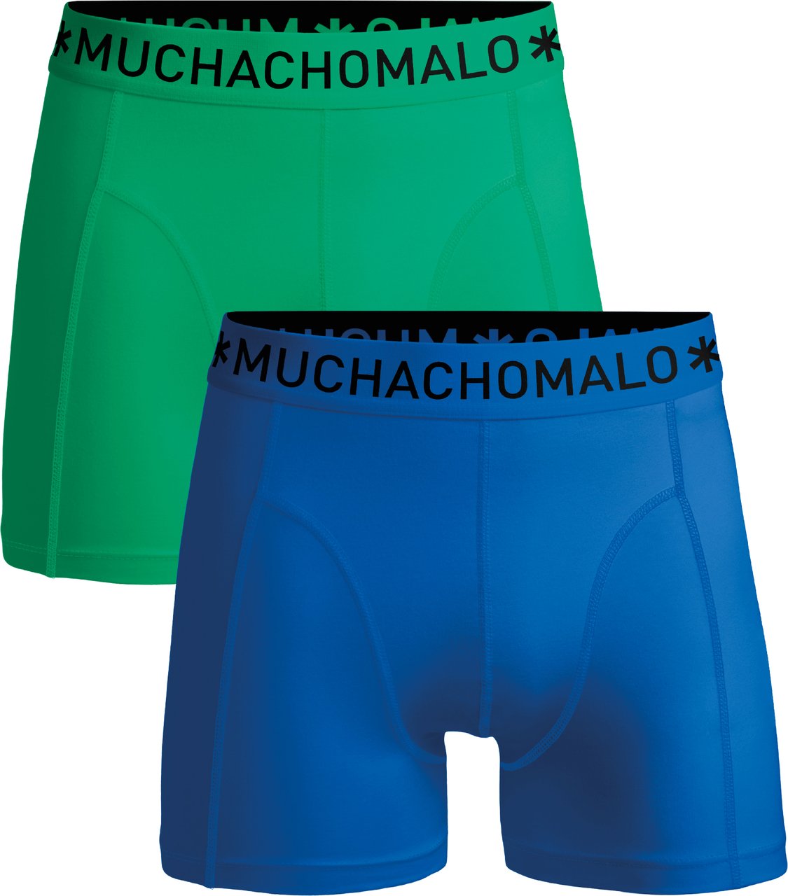 Muchachomalo Boxershorts 2-Pack Multicolor. Blauw