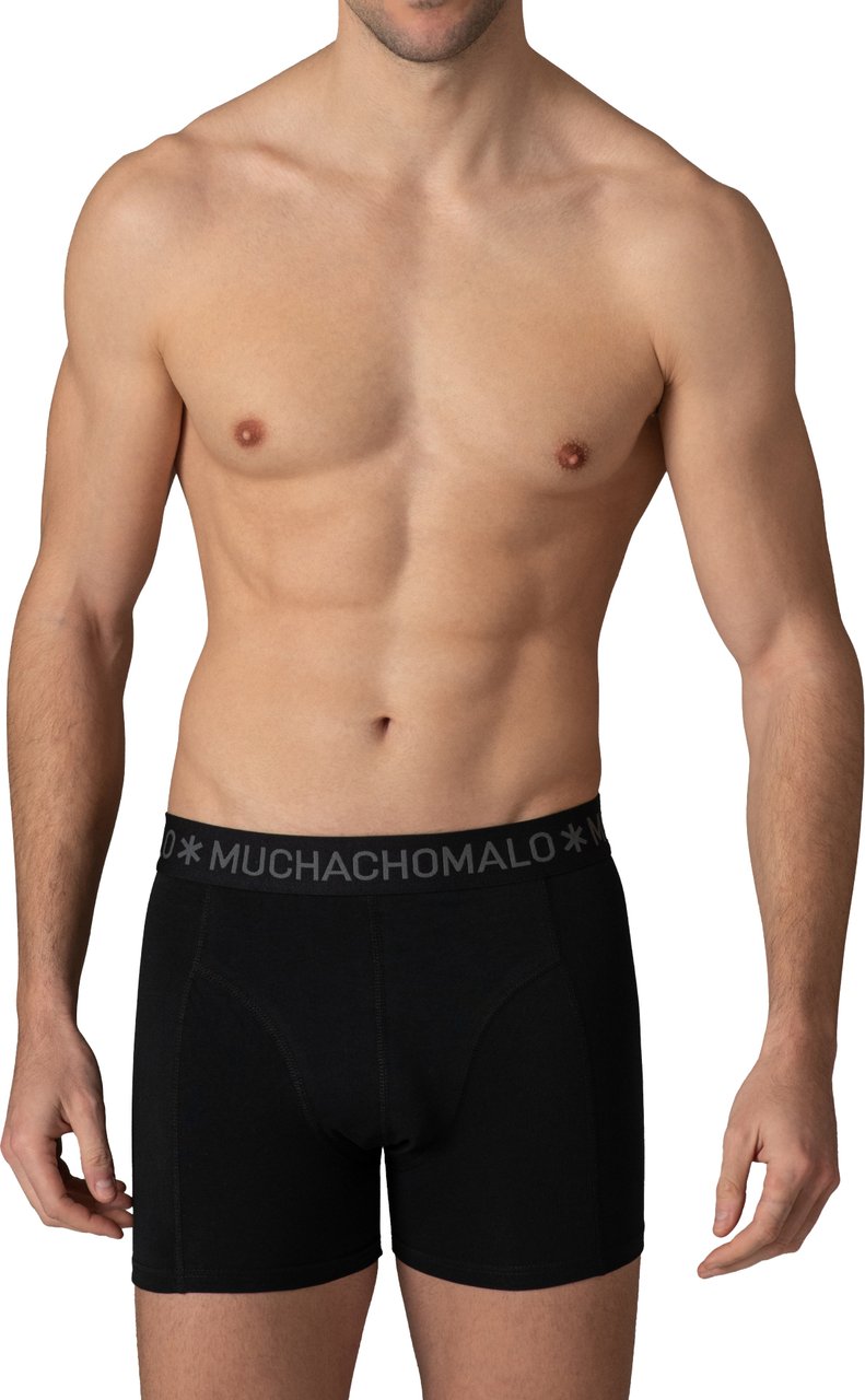 Muchachomalo Boxershorts 3-Pack Multicolor. Zwart