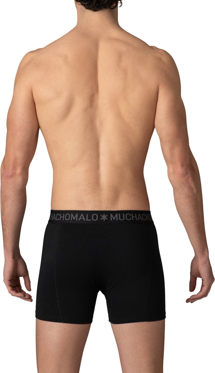 Muchachomalo Boxershorts 3-Pack Multicolor. Zwart