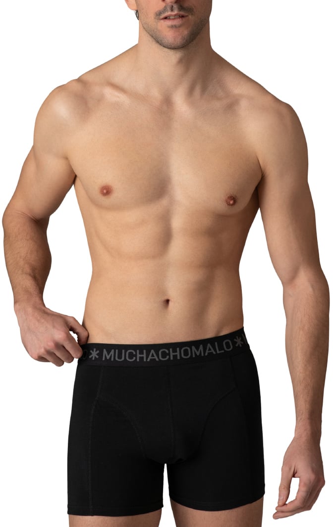 Muchachomalo Boxershorts 3-Pack Multicolor. Zwart
