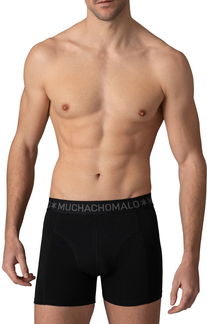 Muchachomalo Boxershorts 3-Pack Multicolor. Zwart