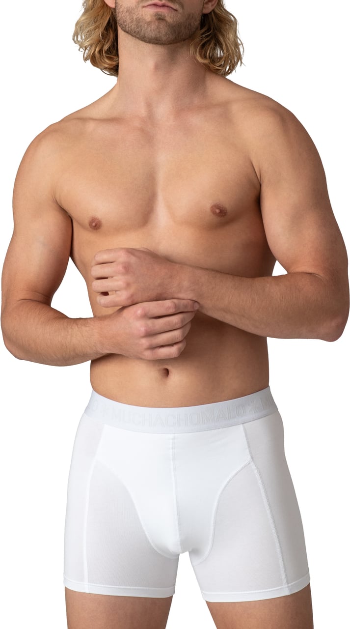 Muchachomalo Boxershorts 3-Pack Multicolor. Wit