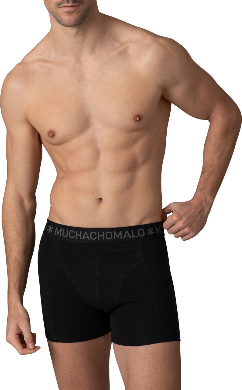 Muchachomalo Boxershorts 7-Pack Multicolor. Zwart