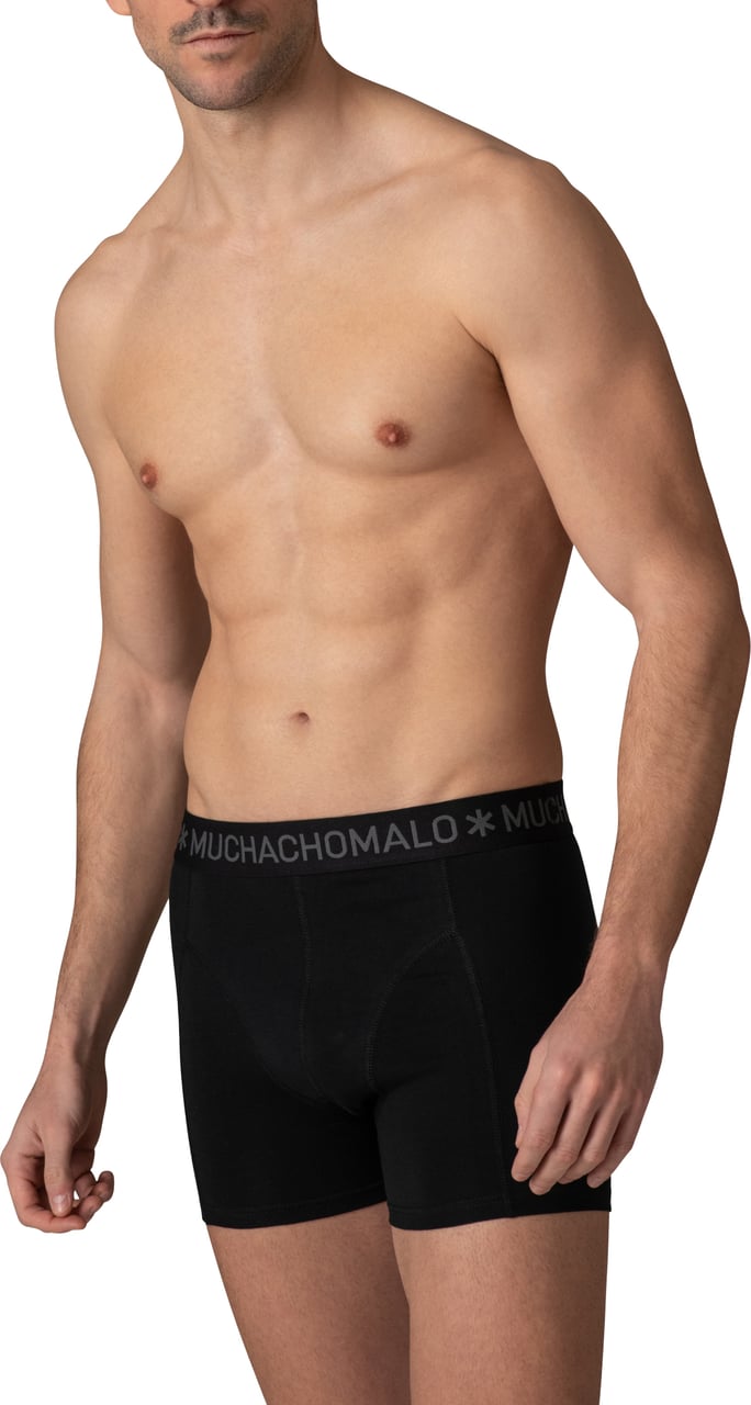 Muchachomalo Boxershorts 7-Pack Multicolor. Zwart