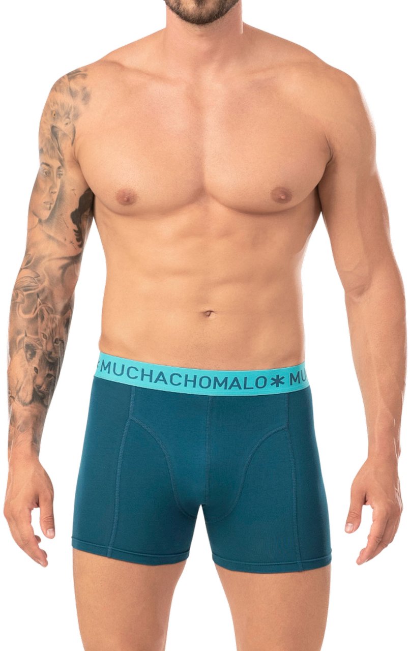 Muchachomalo Boxershorts 7-Pack Multicolor Zwart