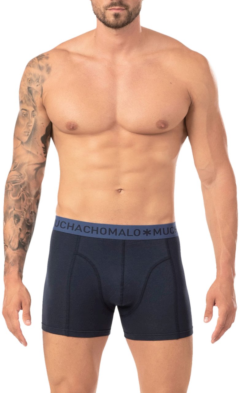 Muchachomalo Boxershorts 7-Pack Multicolor Zwart