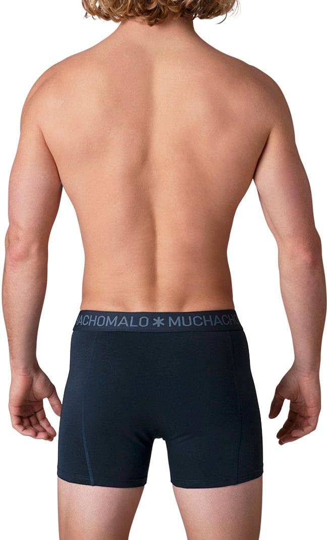 Muchachomalo Boxershorts 12-Pack Multicolor. Zwart