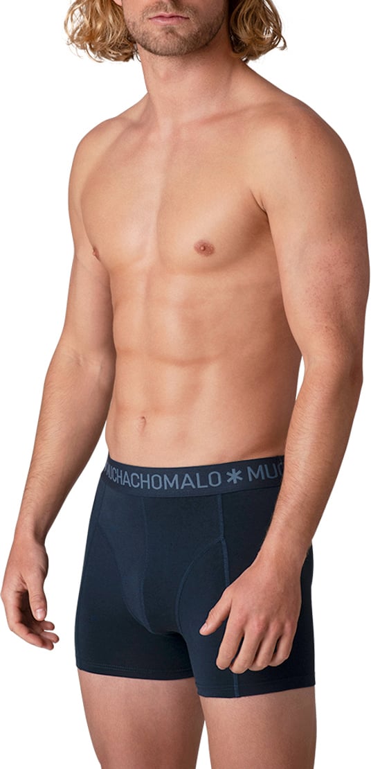 Muchachomalo Boxershorts 12-Pack Multicolor. Zwart
