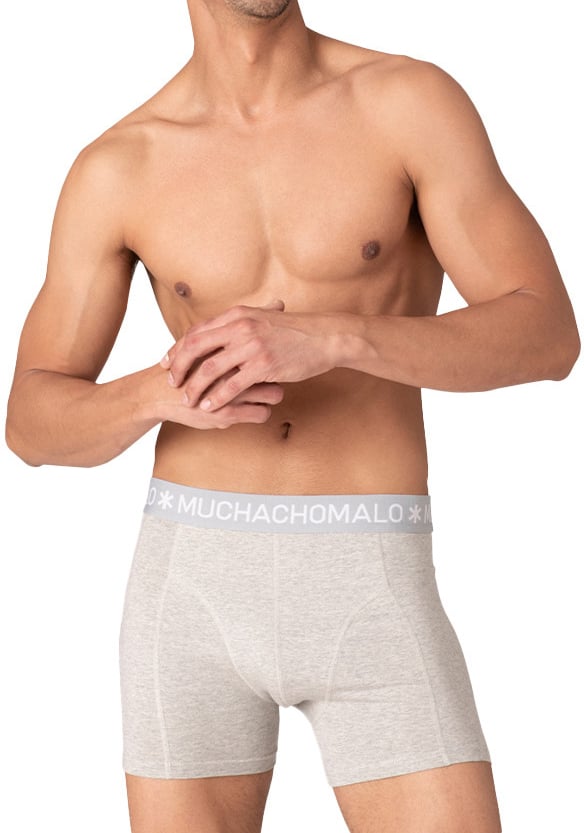 Muchachomalo Boxershorts 12-Pack Multicolor. Zwart