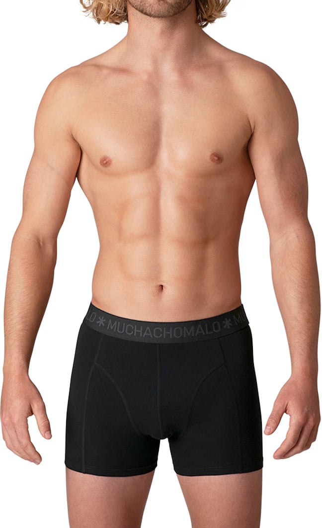 Muchachomalo Boxershorts 12-Pack Multicolor. Zwart