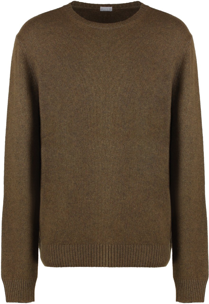 Muchachomalo Cashmere crew-neck sweater Bruin