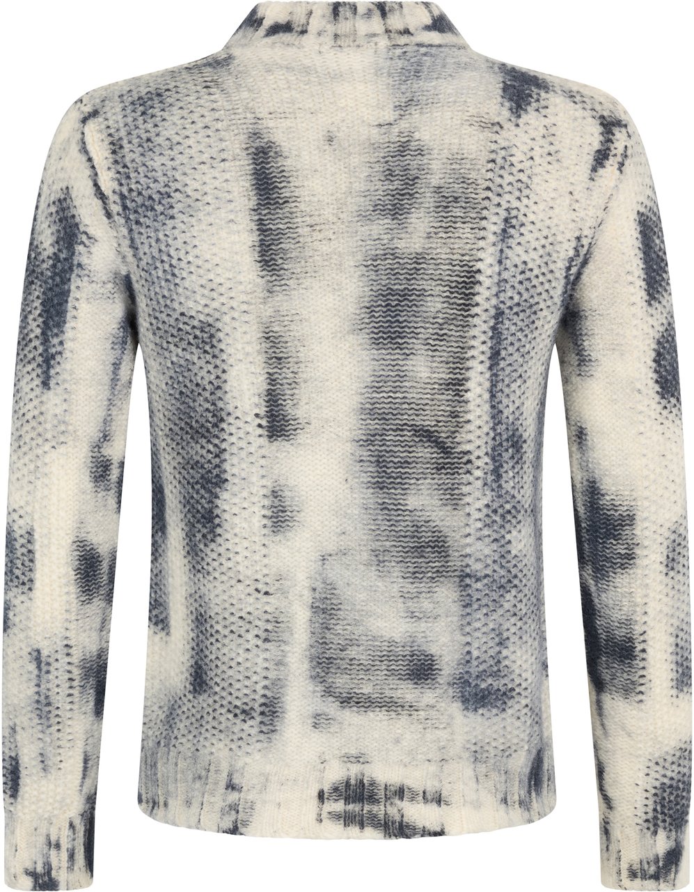 Muchachomalo Sweater with elegant printed pattern, ideal for a sophisticated and fashionable look. Blauw