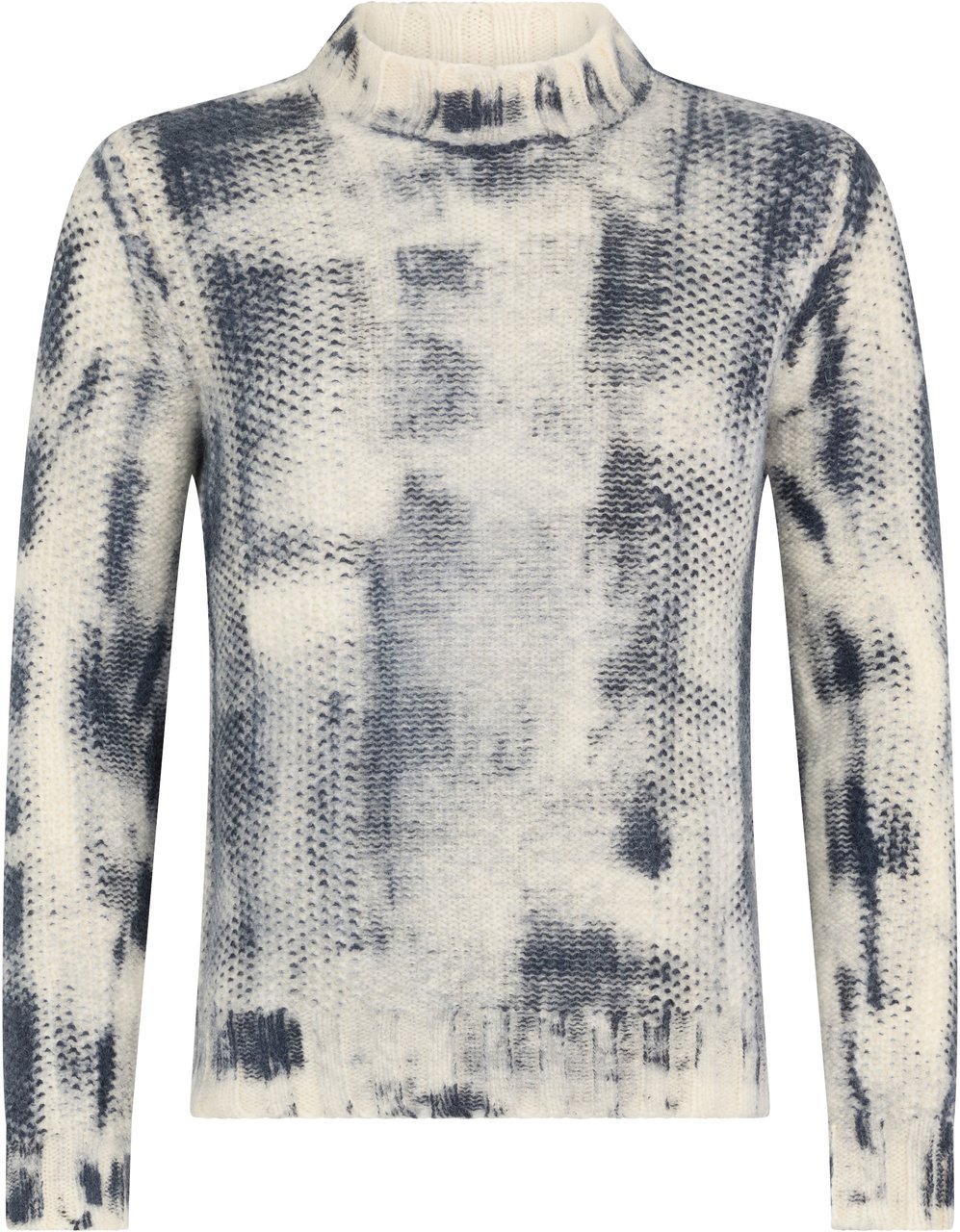 Muchachomalo Sweater with elegant printed pattern, ideal for a sophisticated and fashionable look. Blauw
