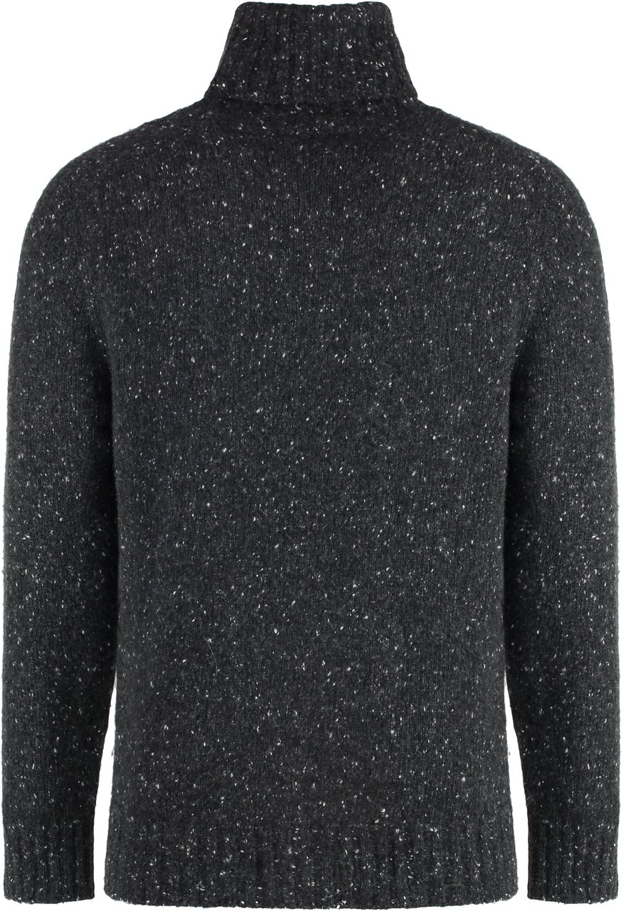 Muchachomalo Cashmere turtleneck sweater Zwart