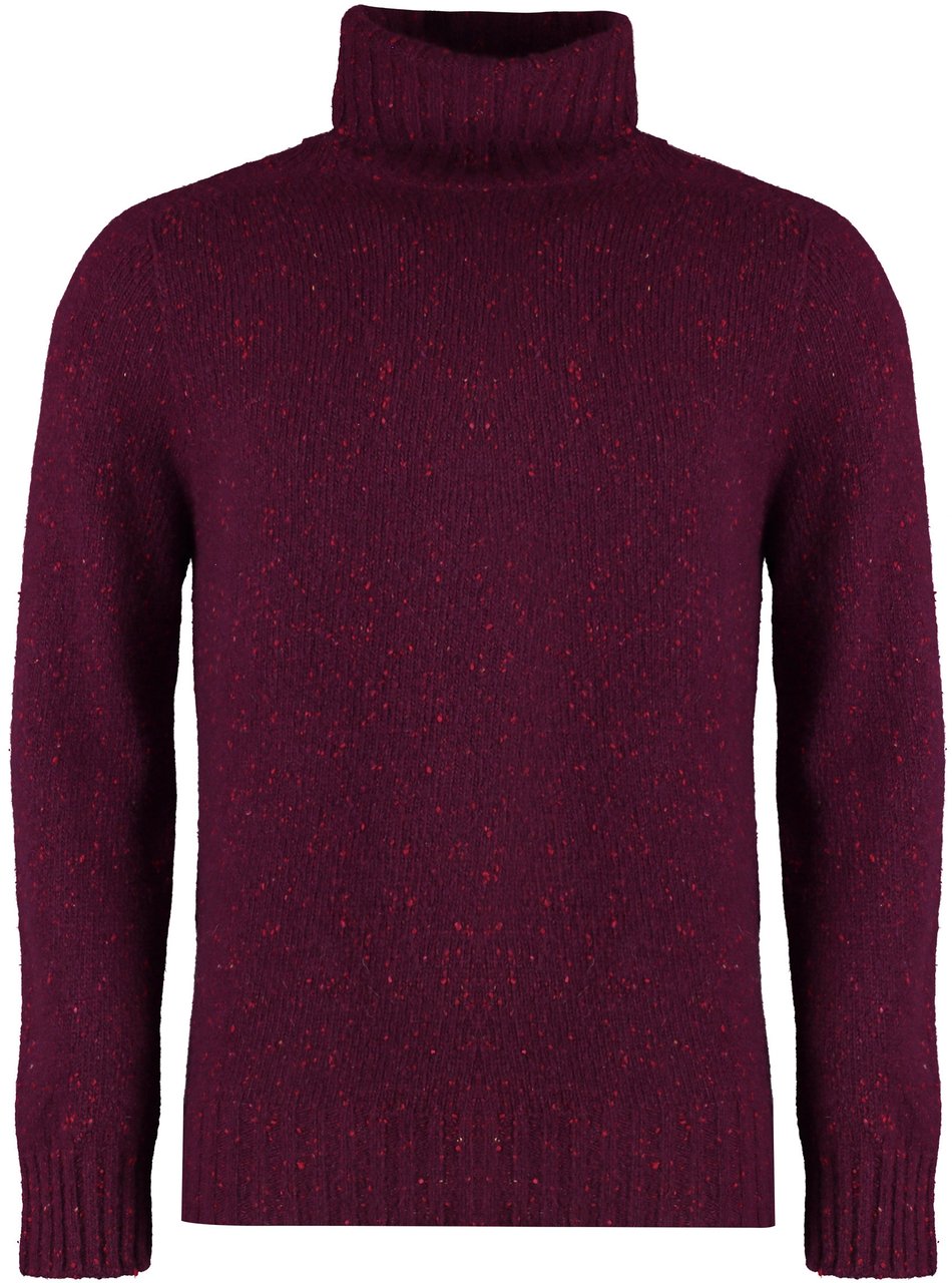 Muchachomalo Cashmere turtleneck sweater Paars