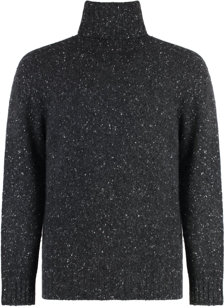 Muchachomalo Cashmere turtleneck sweater Zwart