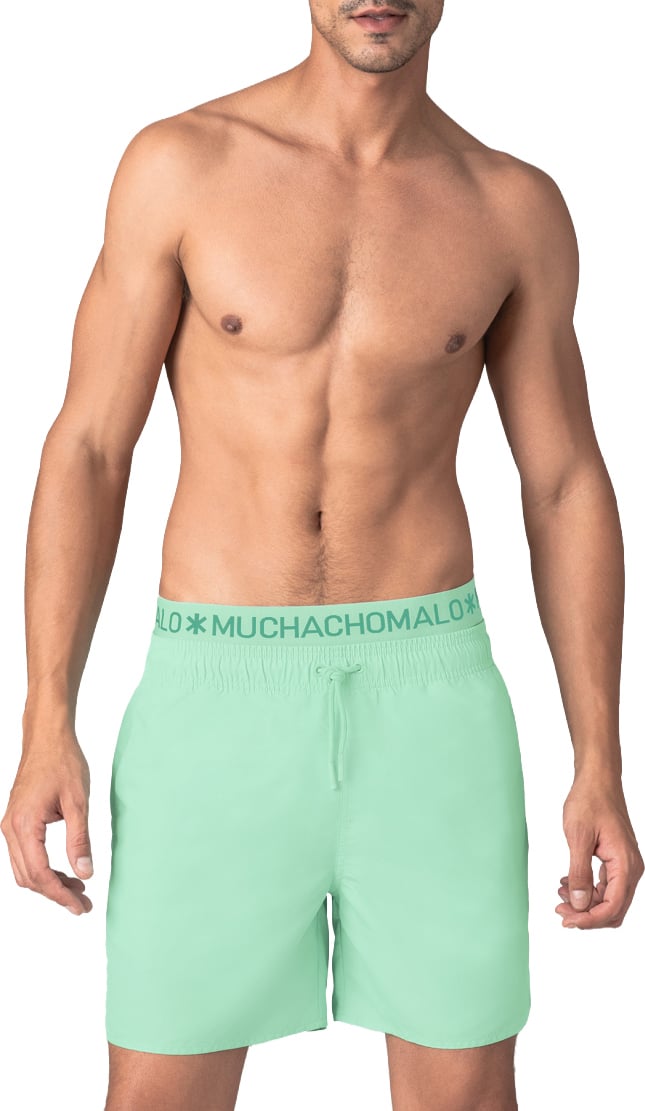Muchachomalo Muchachomomalo Zwembroek met Boxershort. Groen