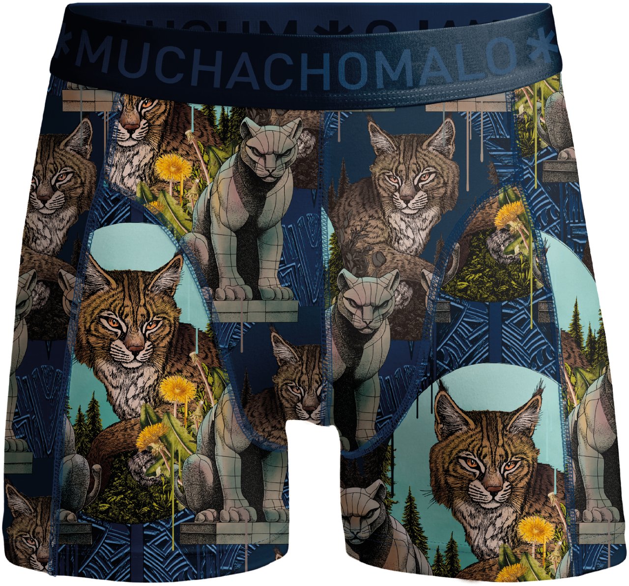 Muchachomalo Boxershorts 2-Pack Multicolor Divers