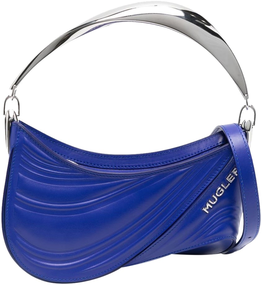 MUGLER Bags Blue Blauw