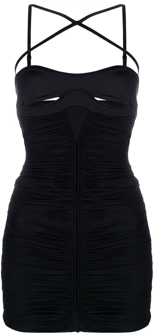 MUGLER Dresses Black Zwart