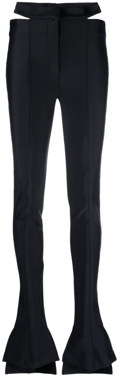 MUGLER Trousers Black Zwart