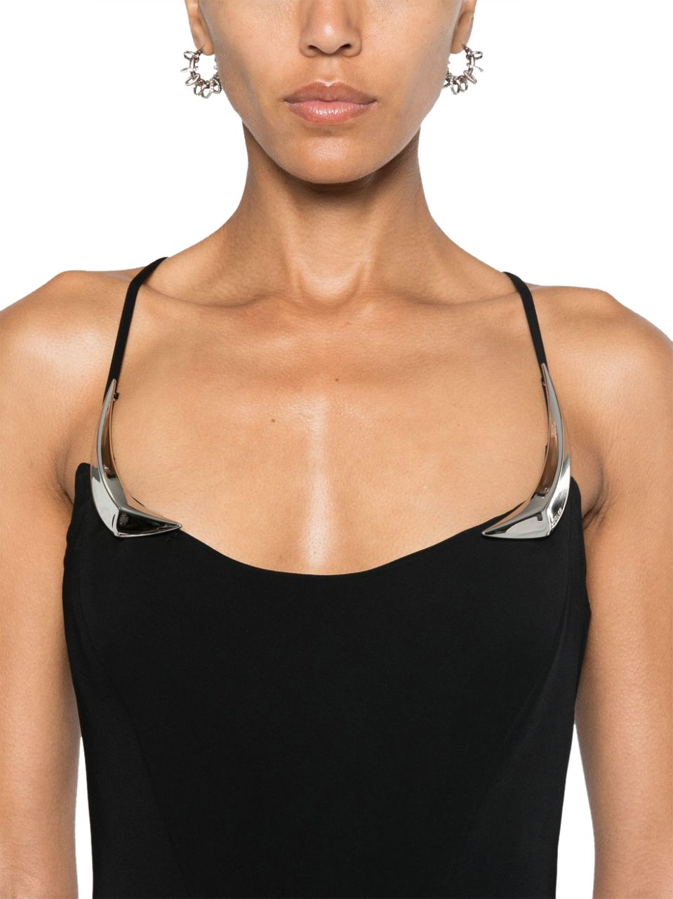 MUGLER Dresses Black Zwart