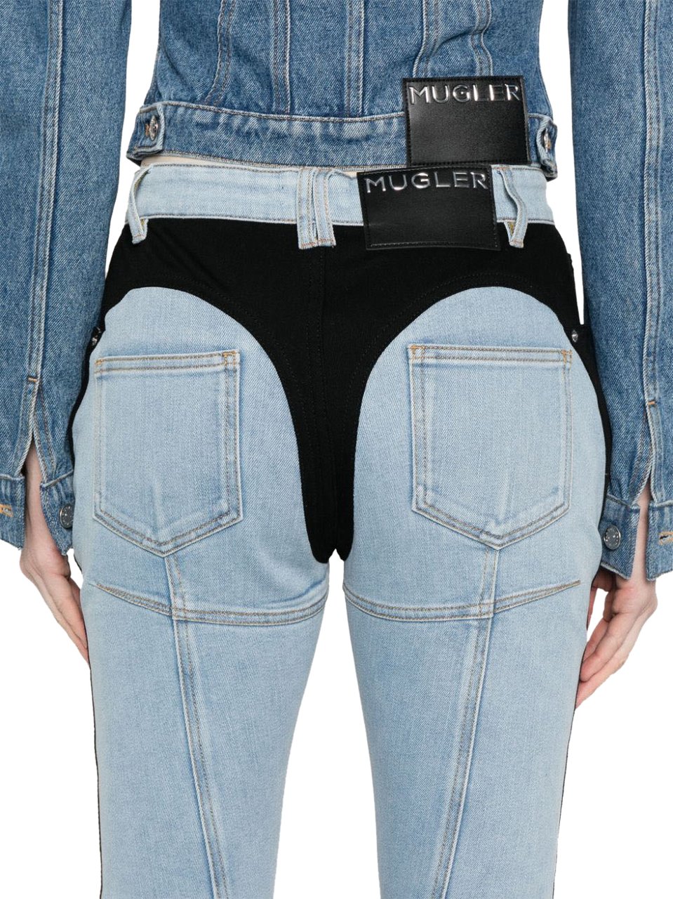 MUGLER Jeans Tokyo Blueblack Blauw