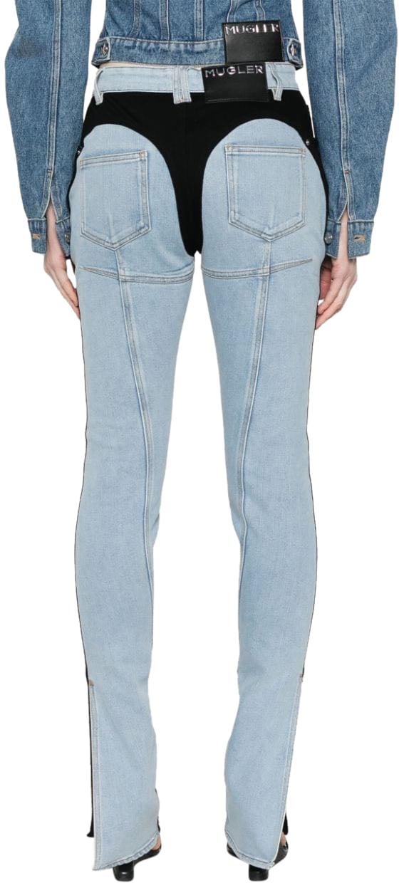 MUGLER Jeans Tokyo Blueblack Blauw