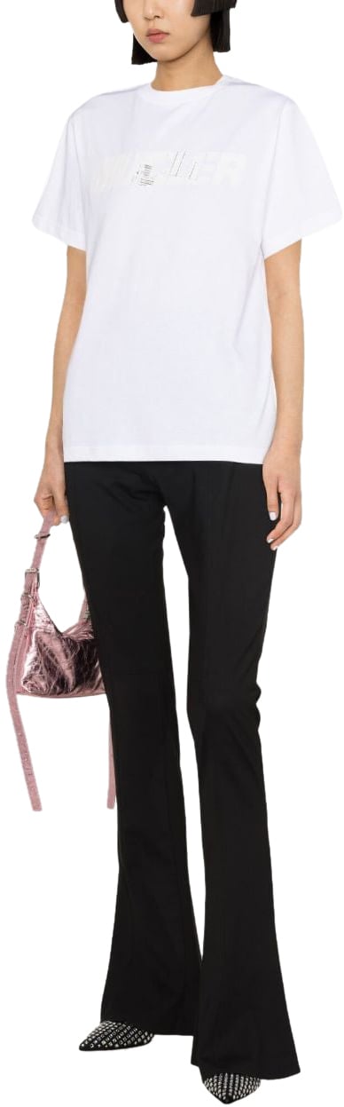 MUGLER Top Warm White Wit