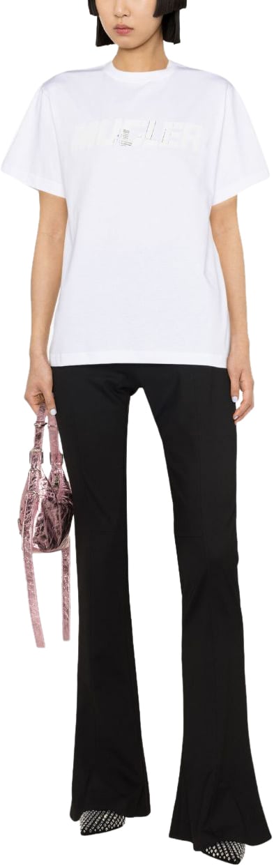 MUGLER Top Warm White Wit
