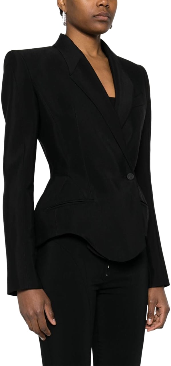 MUGLER Jackets Black Zwart