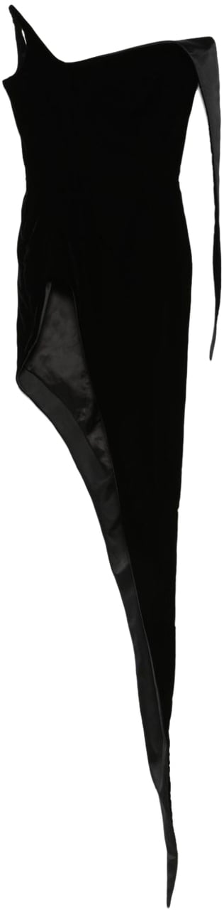 MUGLER Dresses Black Zwart