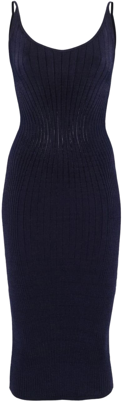 MUGLER Dresses Blue Blauw