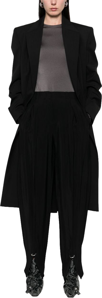 MUGLER Trousers Black Zwart