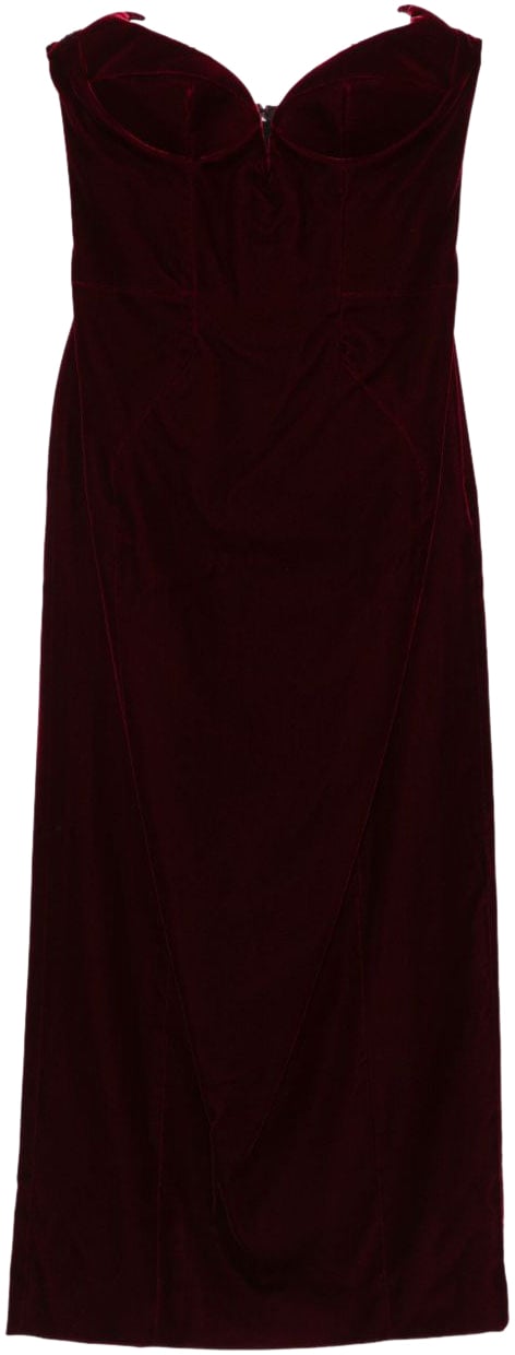MUGLER Dresses Red Rood