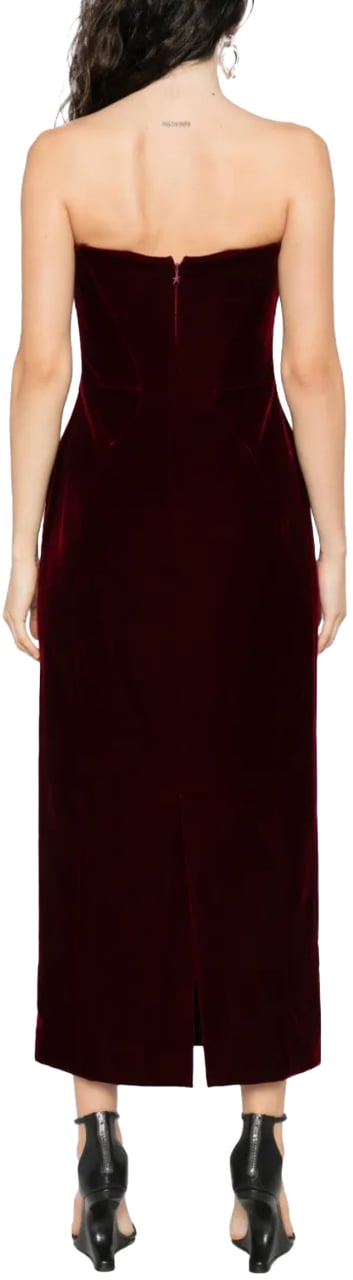 MUGLER Robe Blood Red Divers