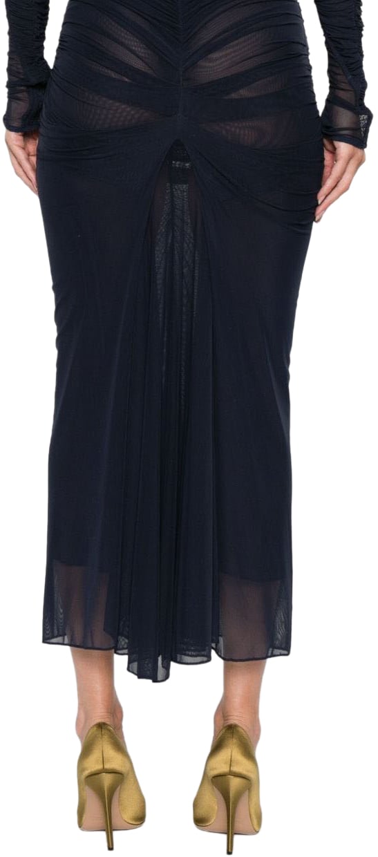 MUGLER Skirts Ink Zwart