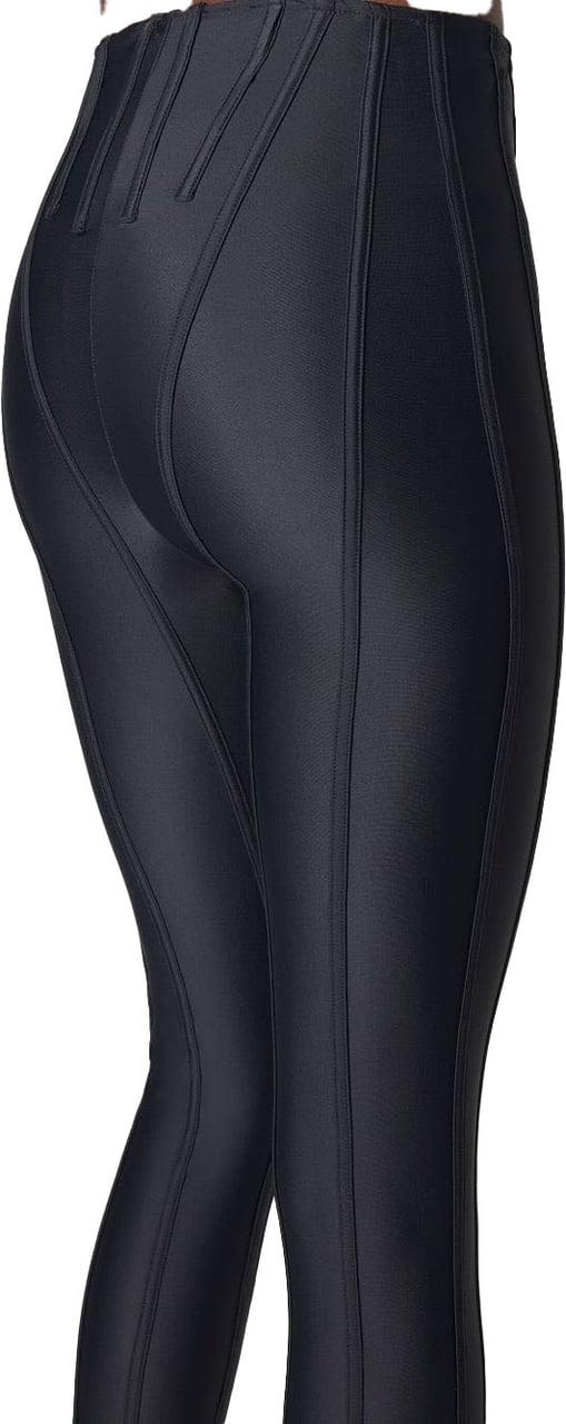 MUGLER Trousers Black Zwart