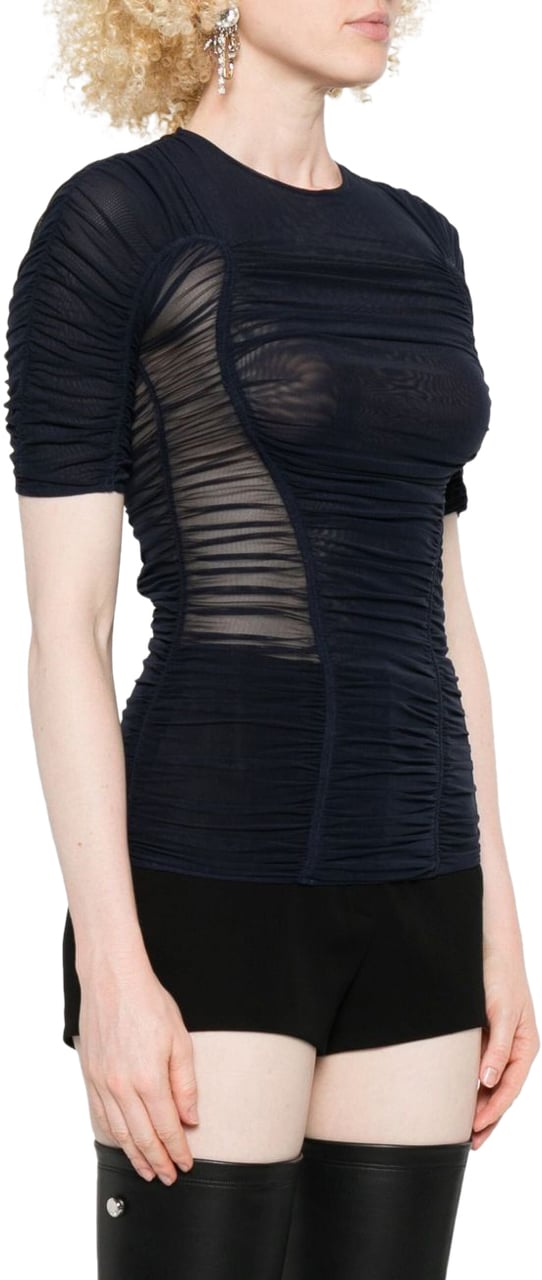 MUGLER Top Ink Zwart
