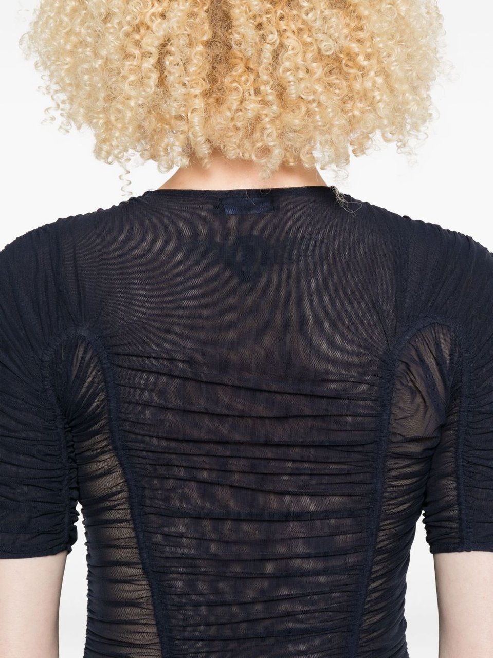 MUGLER Top Ink Navy