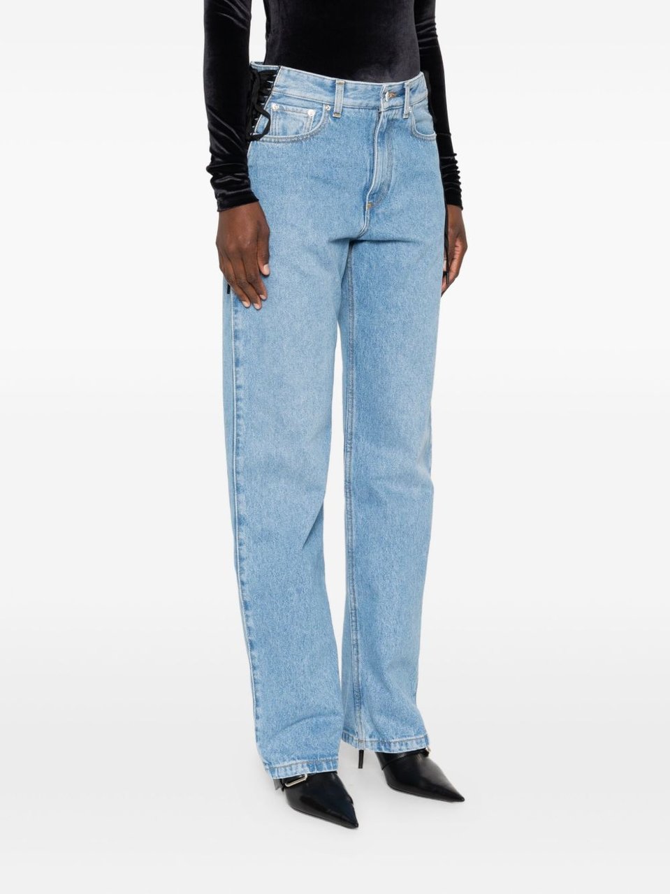 MUGLER Jeans Blue Lichtblauw