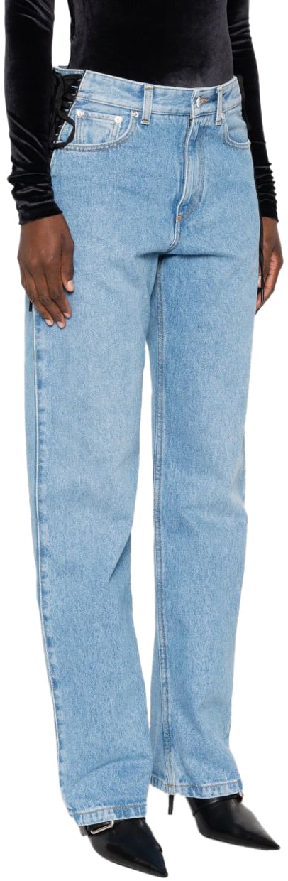 MUGLER Jeans Blue Blauw
