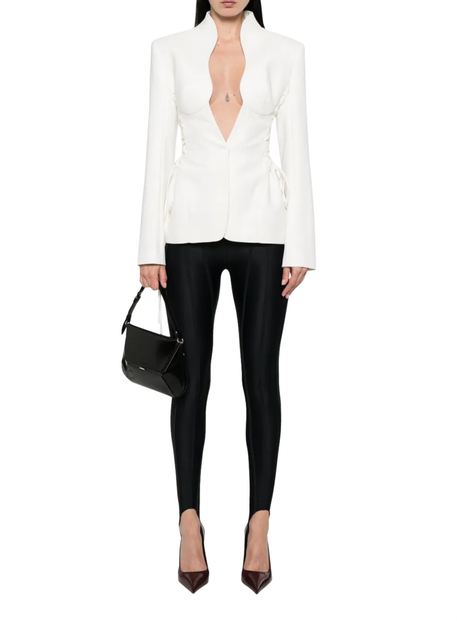 MUGLER Laced Jacket Snow Wit