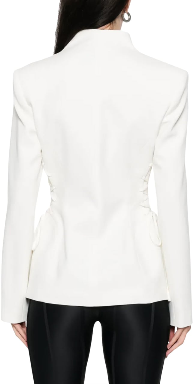 MUGLER Laced Jacket Snow Wit