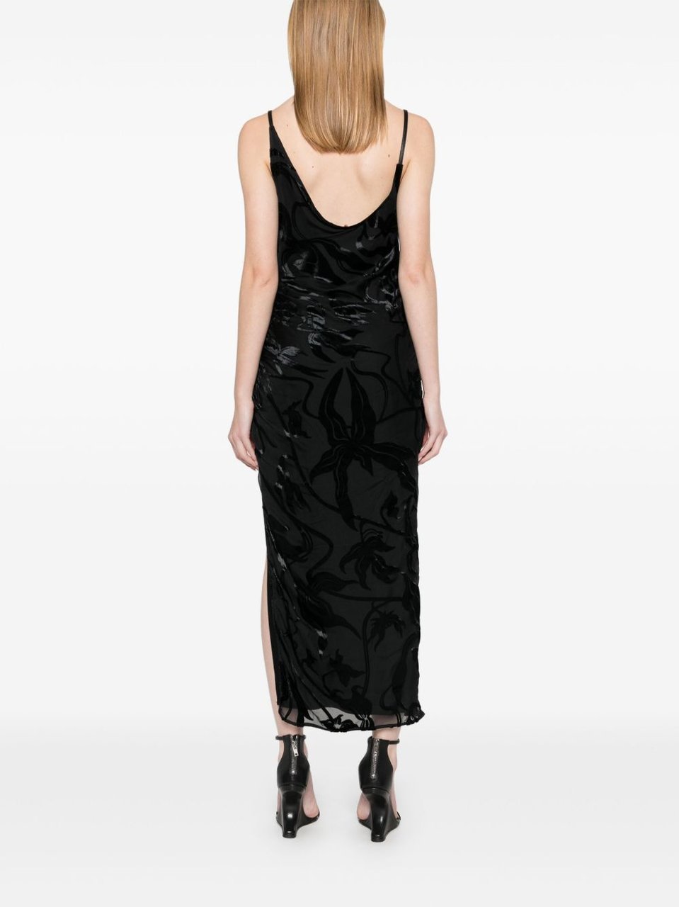MUGLER Dresses Black Zwart
