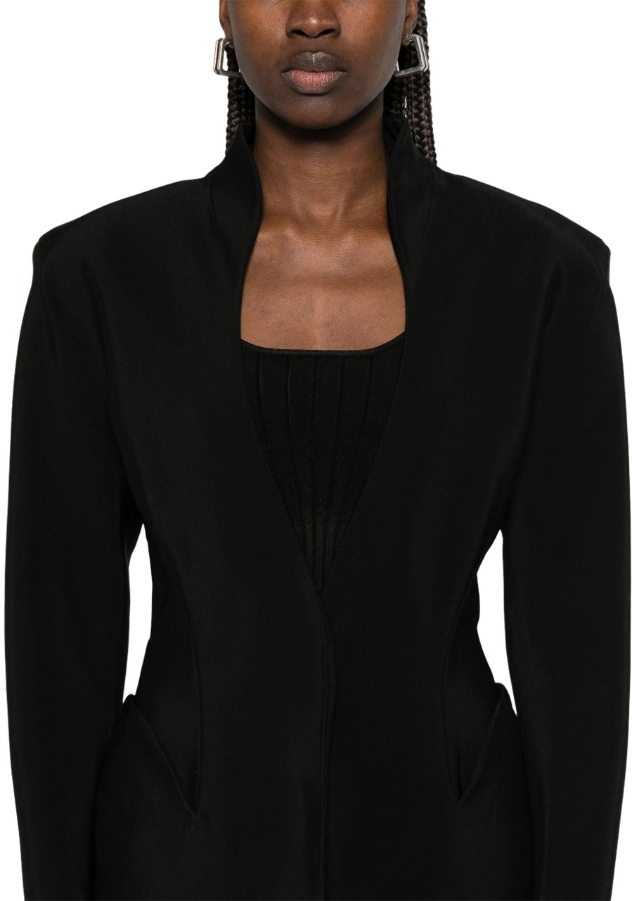 MUGLER Jackets Black Zwart