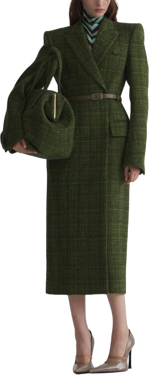 MUGLER Coats Green Donkergroen